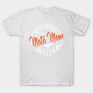Dirt Bike Moto Mom Club T-Shirt